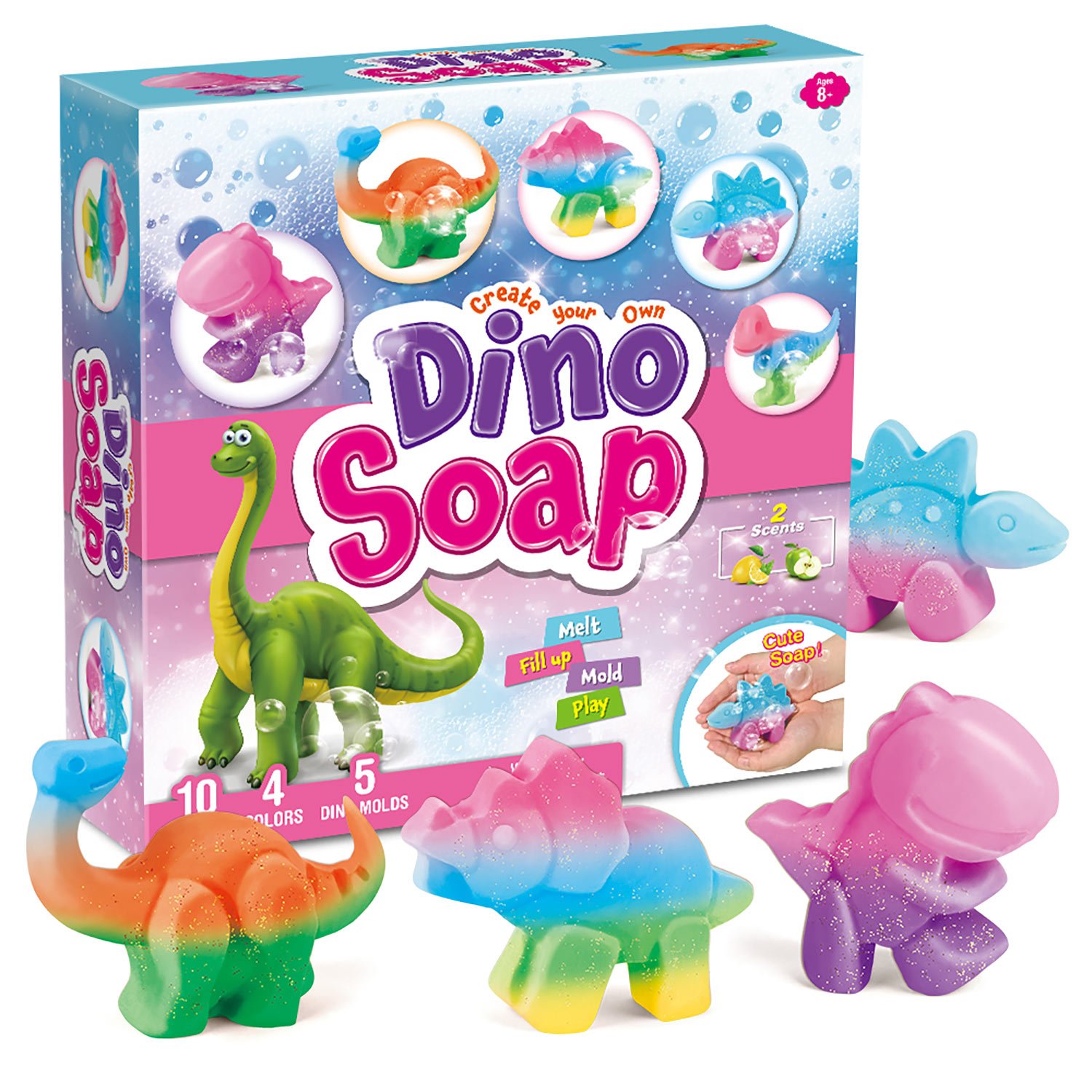 Dino Soap Making Kit - Science Experiments for Kids 4-12 - Educational Kids  Toys Wholesale, Stem Toys Bulk for Kids in Science and Art