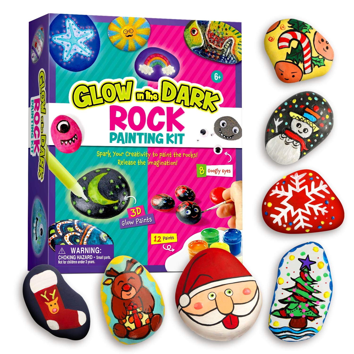 Easter STEM Rock Painting Kit for Kids - Educational Kids Toys